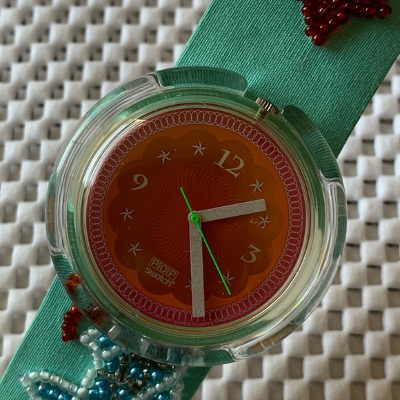 Swatch POP Watch - PWZ106 - SOUPE DE POISSON - Picture 1 of 6